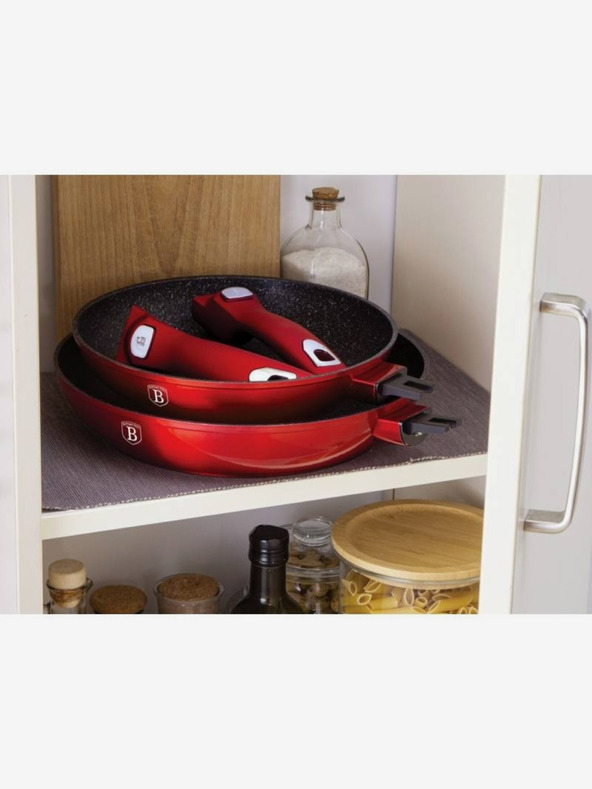 Berlingerhaus Tava s uklonjivom ručkom i poklopcem BERLINGERHAUS Burgundy Metallic Line