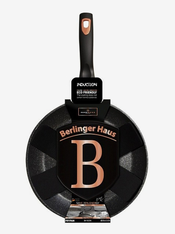 Berlingerhaus Tava s mramornom površinom 28 cm Black Rose Collection BERLINGERHAUS