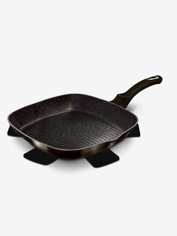 Berlingerhaus Grill tava s mramornom površinom BERLINGERHAUS Shiny Black Collection