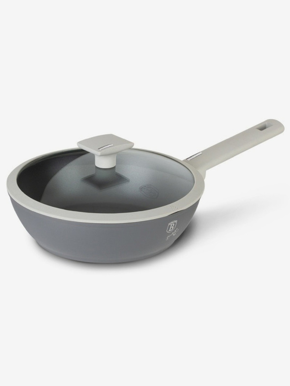 Berlingerhaus Duboka tava s poklopcem s titanskom površinom 24 cm Aspen Collection BERLINGERHAUS