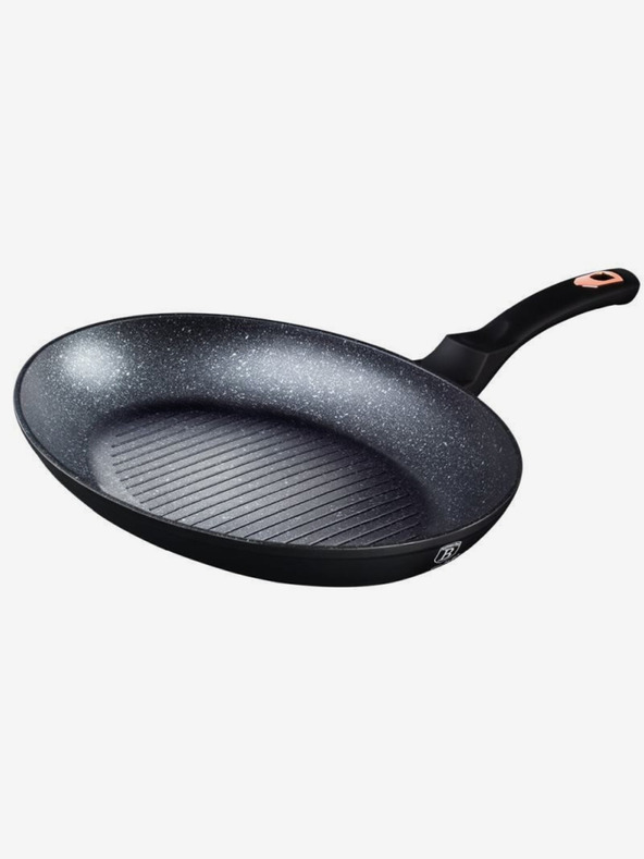 Berlingerhaus Tava za ribu i odreske s mramornom površinom 35 cm Black Rose Collection BERLINGERHAUS