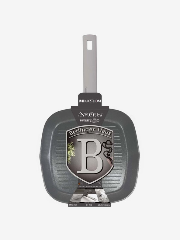 Berlingerhaus Grill tava s titanskom neprianjajućom površinom 28 cm Aspen Collection BERLINGERHAUS