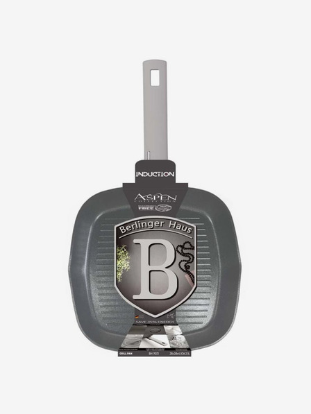 Berlingerhaus Grill tava s titanskom neprianjajućom površinom 28 cm Aspen Collection BERLINGERHAUS