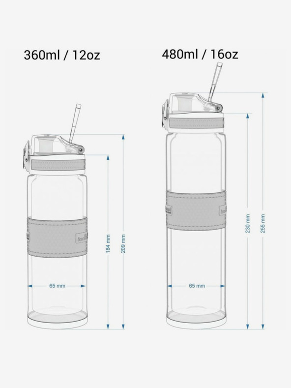 ION8 Tamno plava čelična termosica Ion8 One Touch Ash Navy (920 ml)