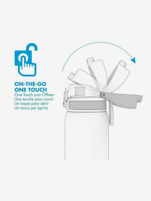 ION8 Tamno plava čelična termosica Ion8 One Touch Ash Navy (920 ml)