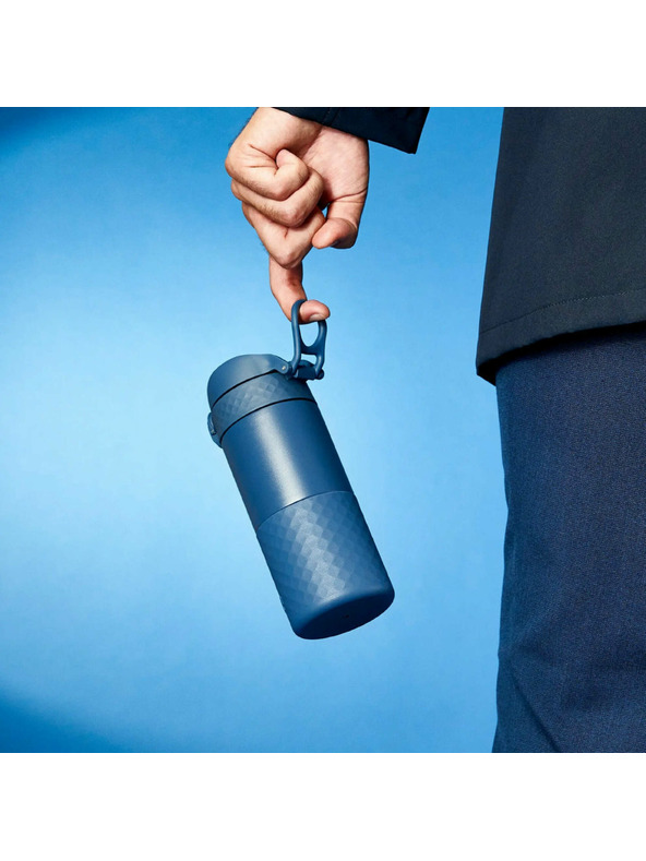 ION8 Ion8 Hot Shot Čelična putna termosica Ash Navy 360 ml
