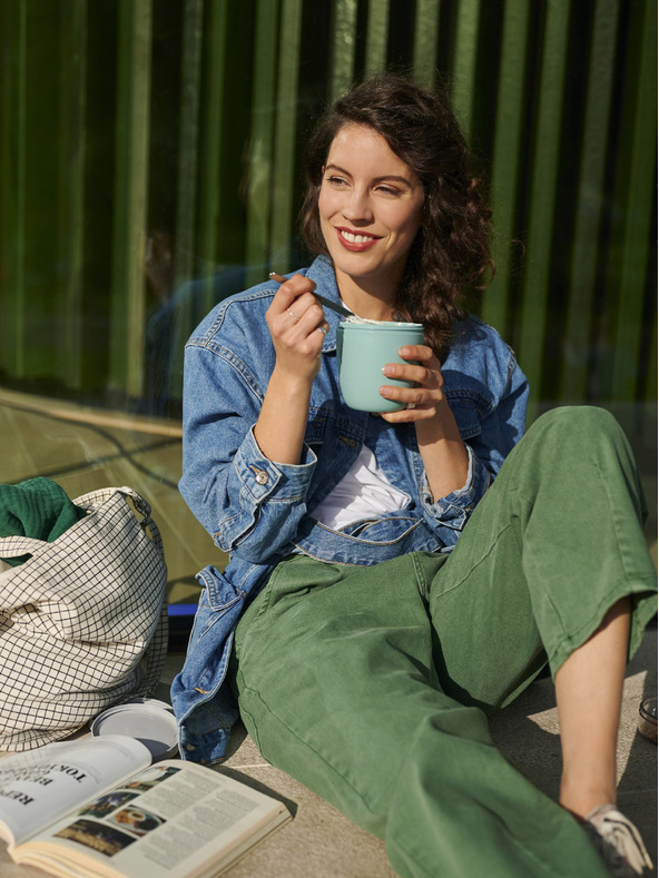 Mepal Svijetlo zelena kutija za ručak Mepal Ellipse 500 ml