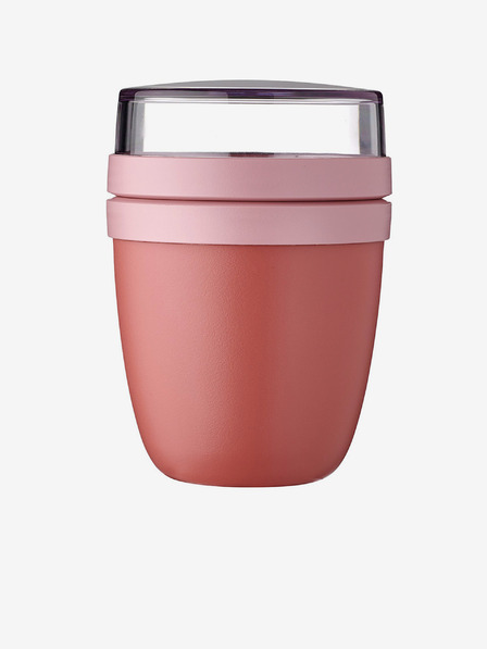 Mepal Ružičasta kutija za hranu Mepal Ellipse Mini 300 + 120 ml