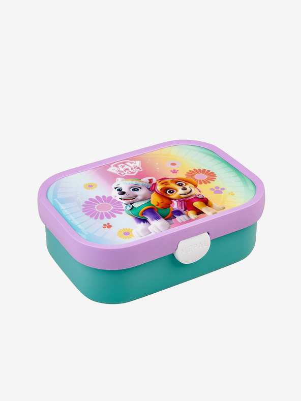 Mepal Ružičasto-zelena dječja kutija za užinu Mepal Campus Paw Patrols Girls