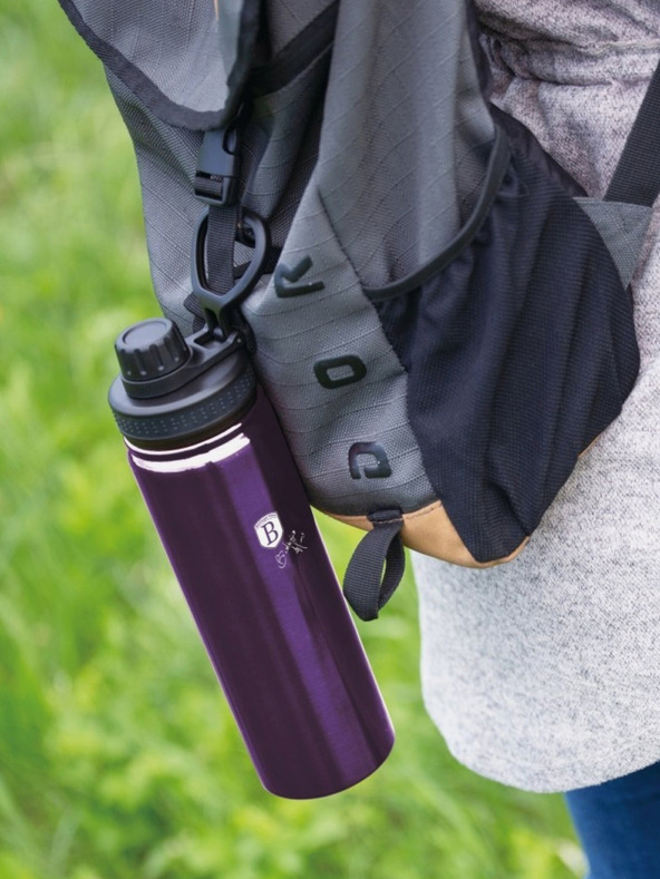 Berlingerhaus Sportska boca od nehrđajućeg čelika 0,54 l BERLINGERHAUS Purple Metallic Line