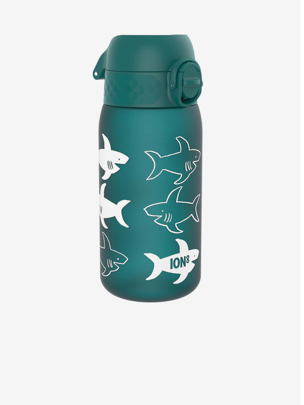 ION8 Petrolejno plava uzorovana boca Ion8 Leak Proof Morski pas (350 ml)