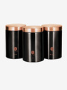 Berlingerhaus Set od tri posude za hranu BERLINGERHAUS Black Rose Collection