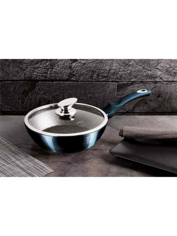 Berlingerhaus Set posuđa s mramornom površinom 10 kom Aquamarine Metallic Line BERLINGERHAUS