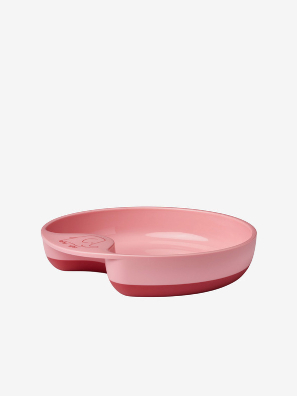 Mepal Ružasti dječji tanjur Mepal Mio