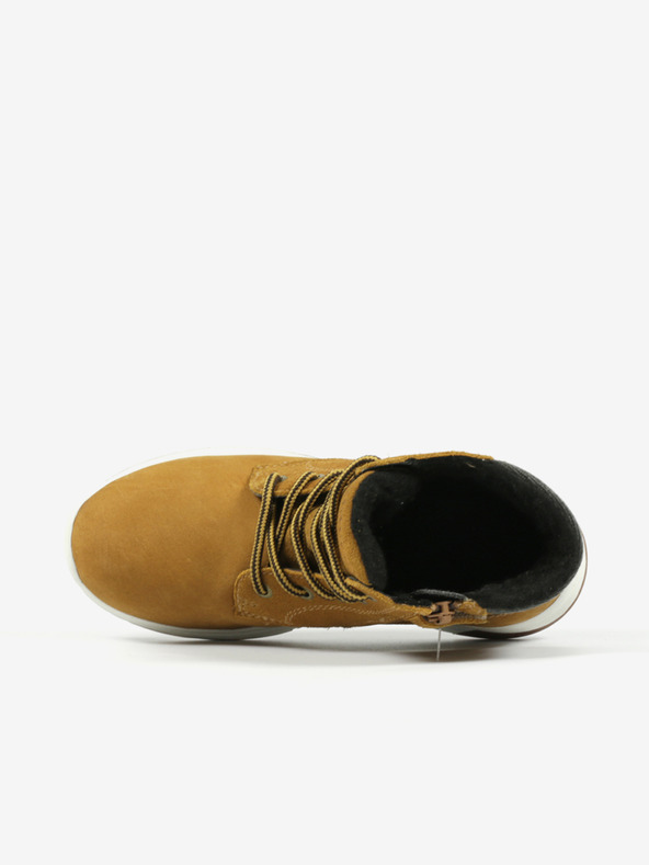 Richter Richter smeđe izolirane gležnjače od brušene kože za dječake