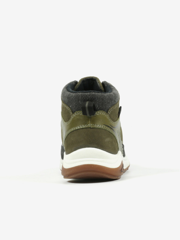 Richter Richter zelene kožne zimske čizme za dječake