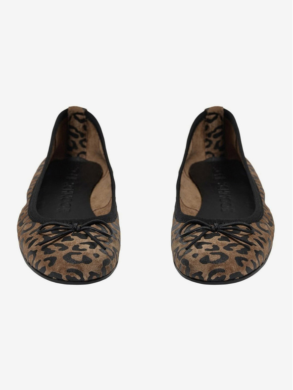 Sofie Schnoor Smeđe ženske balerinke s uzorkom Sofie Schnoor