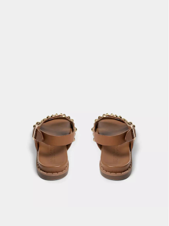 Sofie Schnoor Smeđe ženske kožne sandale Sofie Schnoor