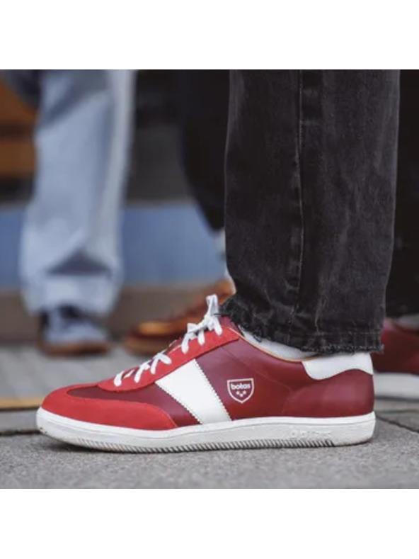 BOTAS *** Ženske kožne tenisice / cipele crvene Botas Iconic