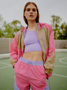 The Jogg Concept Jogg Concept bež-ružičasta ženska lagana jogging jakna