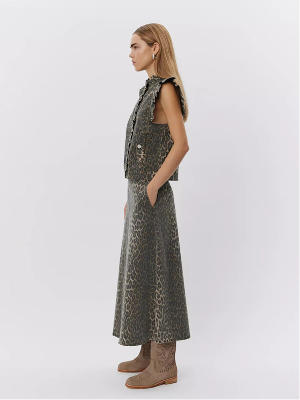 Sofie Schnoor Smeđi ženski prsluk s uzorkom Sofie Schnoor