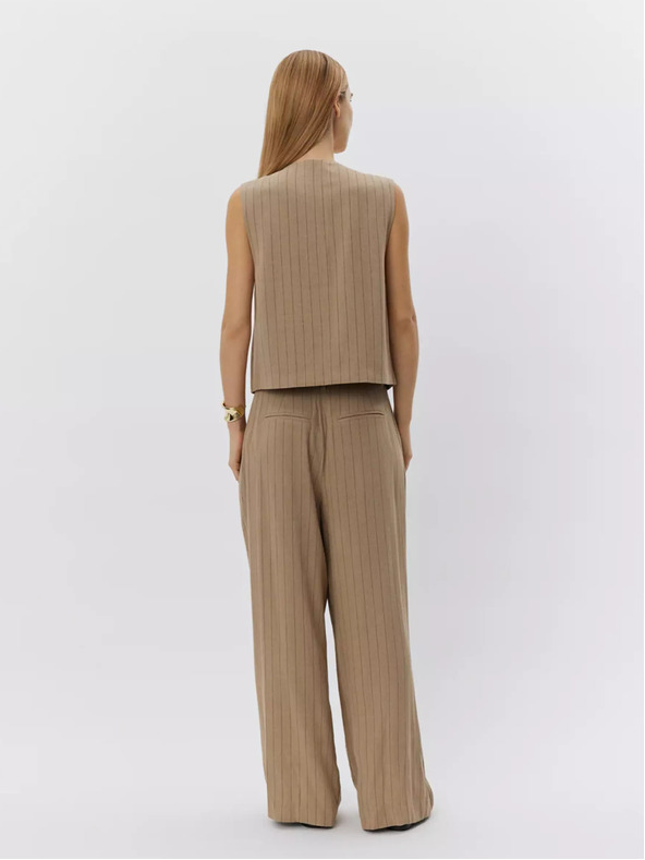 Sofie Schnoor Smeđi ženski prugasti prsluk od Sofie Schnoor