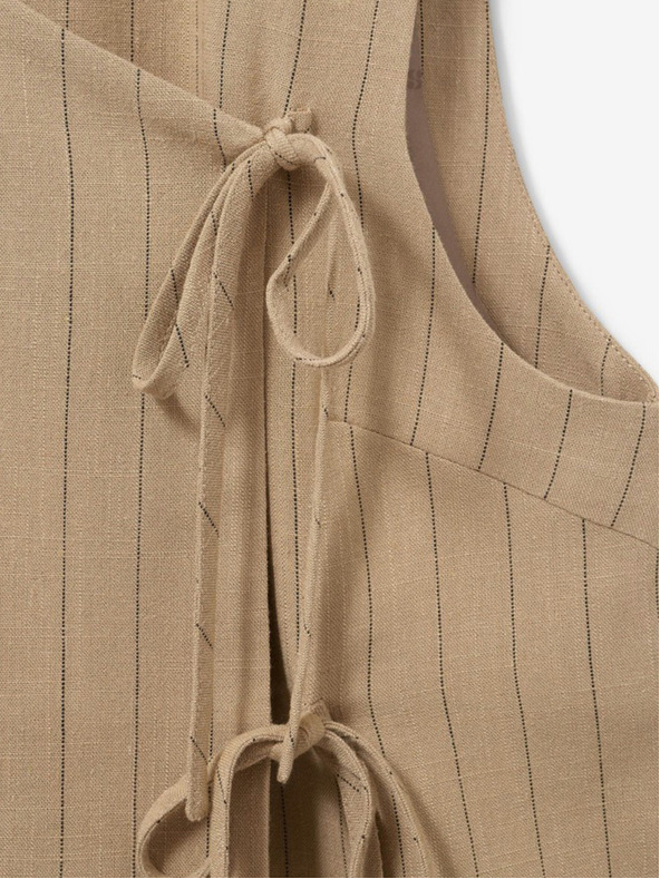 Sofie Schnoor Smeđi ženski prugasti prsluk od Sofie Schnoor