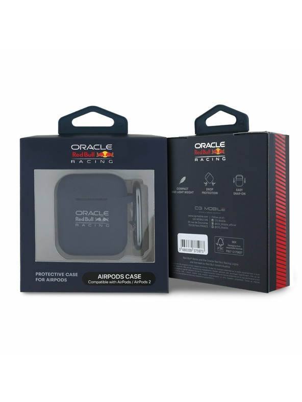 Oracle Red Bull Racing Silikonska futrola Red Bull za AirPods 1/2 tamnoplava