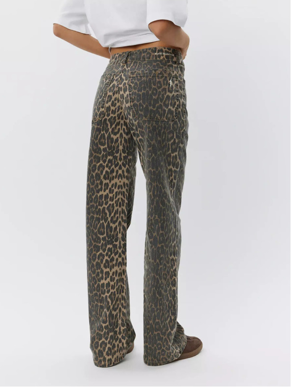 Sofie Schnoor Smeđe ženske hlače s uzorkom Sofie Schnoor