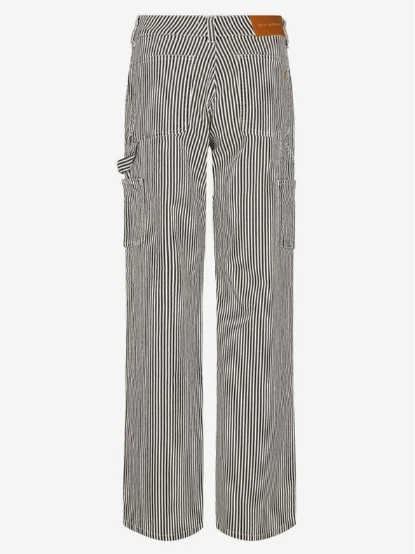 Sofie Schnoor Bijelo-crne ženske široke hlače na pruge od Sofie Schnoor