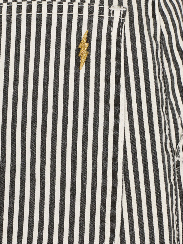 Sofie Schnoor Bijelo-crne ženske široke hlače na pruge od Sofie Schnoor