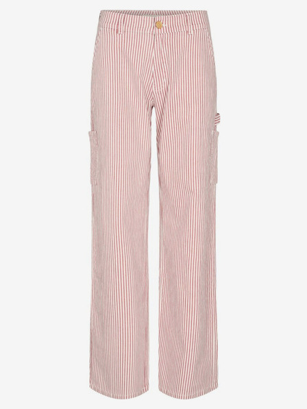 Sofie Schnoor Bijelo-crvene ženske široke hlače na pruge od Sofie Schnoor