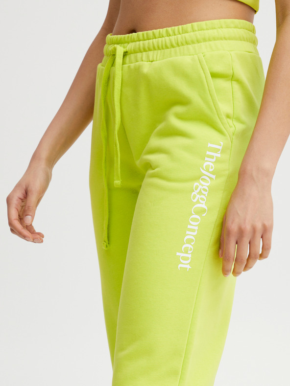 The Jogg Concept Svijetlozelene ženske trenirke The Jogg Concept