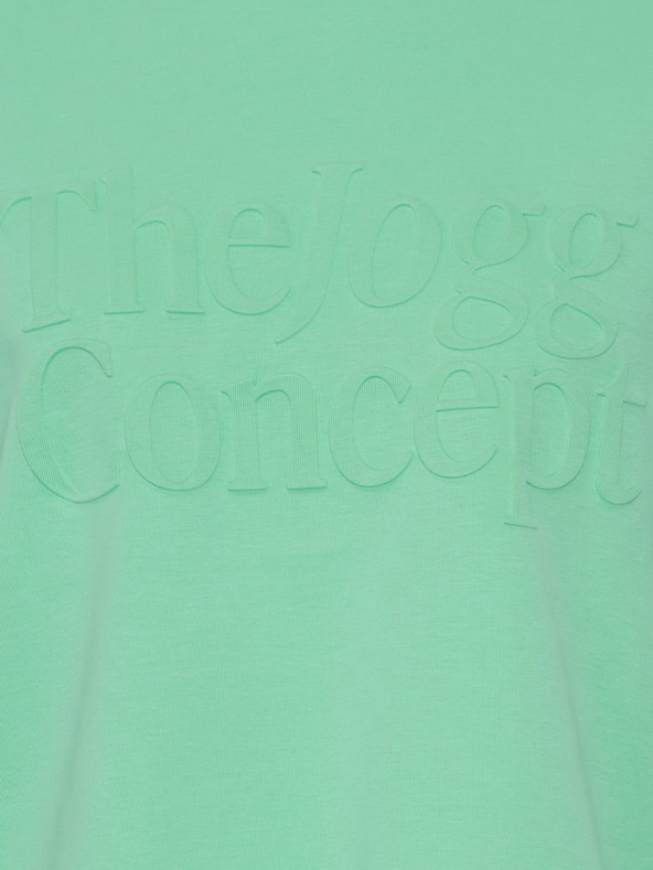 The Jogg Concept Svijetlo zelena ženska majica The Jogg Concept