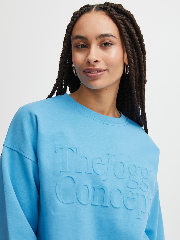 The Jogg Concept Plava ženska majica The Jogg Concept