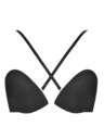 Wonderbra Crni ženski višenamjenski push-up grudnjak Wonderbra MULTIWAY BRA