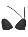 Wonderbra Crni ženski višenamjenski push-up grudnjak Wonderbra MULTIWAY BRA