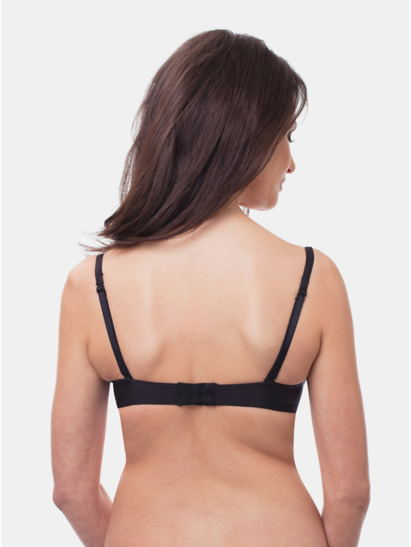 Wonderbra Crni ženski push up grudnjak Wonderbra FULL EFFECT PLAIN BRA
