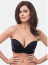 Wonderbra Crni ženski grudnjak bez naramenica Wonderbra ULTIMATE STRAPLESS BRA