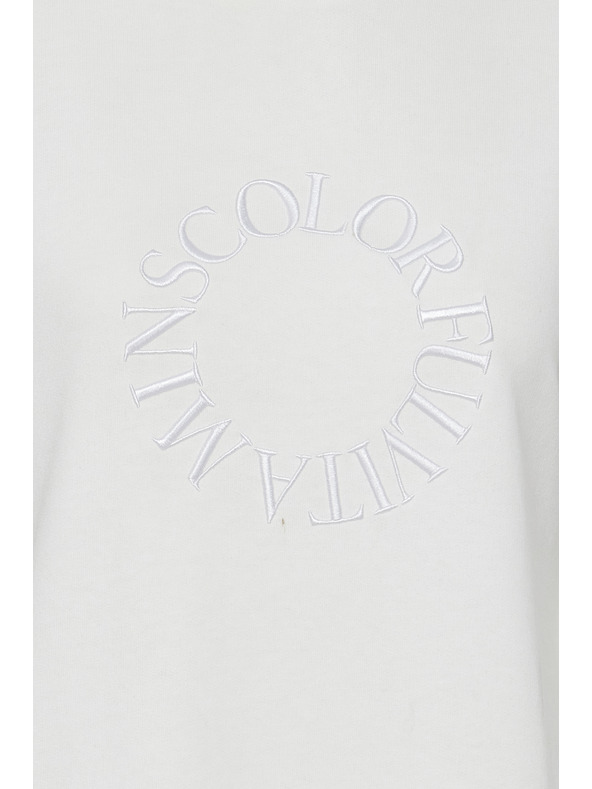 The Jogg Concept Bijela ženska sweatshirt haljina The Jogg Concept JCSAFINE