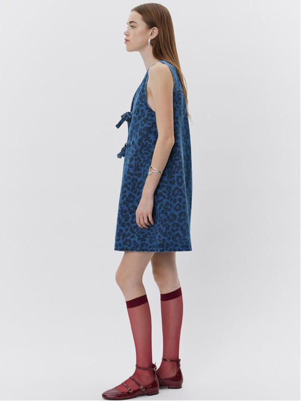 Sofie Schnoor Plava ženska traper haljina s uzorkom Sofie Schnoor