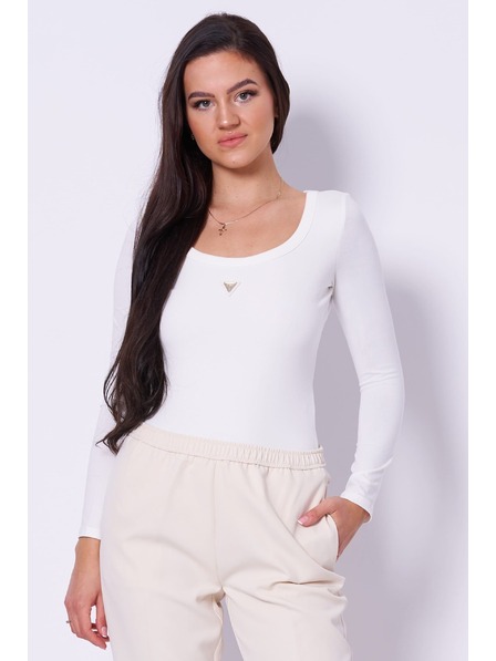 Guess Jeans Bijeli ženski body top 1314 Guess jeans