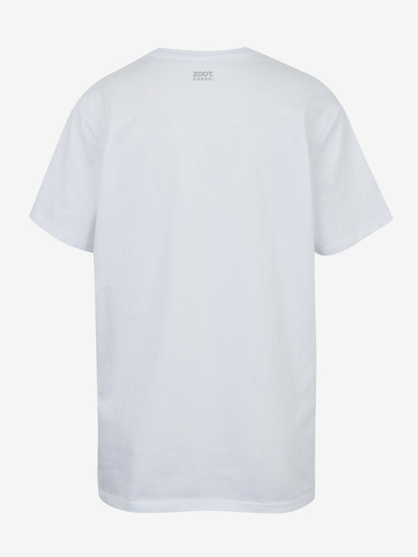 DOBRO Bijela ženska oversize majica No need for words iz DOBRO kolekcije. za Ukrajinu