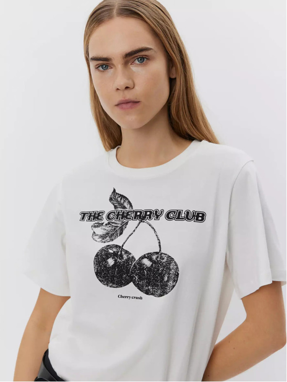 Sofie Schnoor Bijela ženska majica kratkih rukava Sofie Schnoor