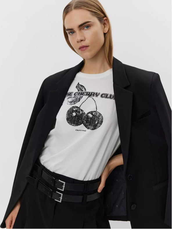 Sofie Schnoor Bijela ženska majica kratkih rukava Sofie Schnoor