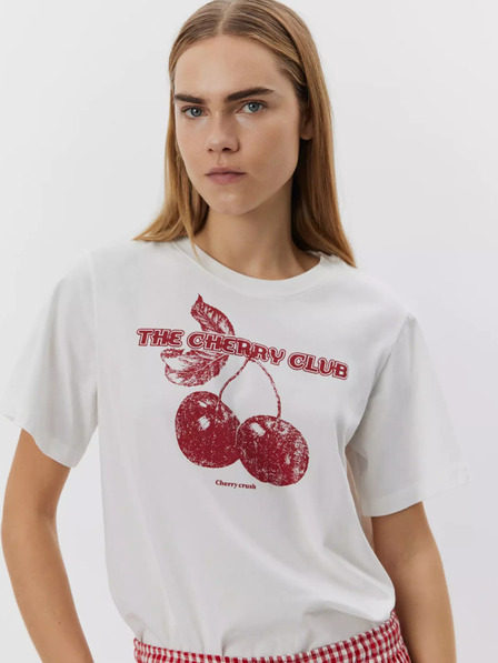 Sofie Schnoor Bijela ženska majica kratkih rukava Sofie Schnoor