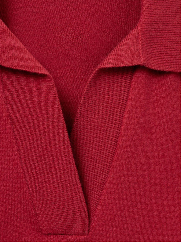 Sofie Schnoor Crveni ženski pulover od vunene majice Sofie Schnoor