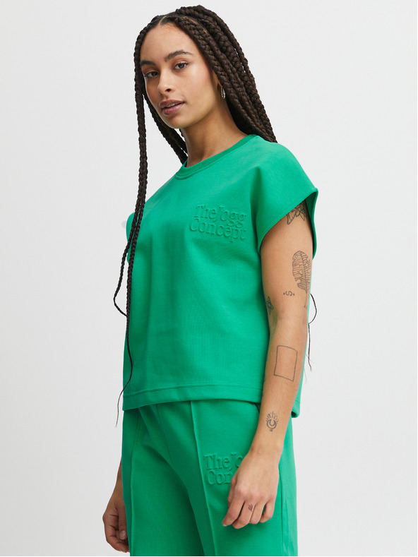 The Jogg Concept Zelena ženska majica The Jogg Concept