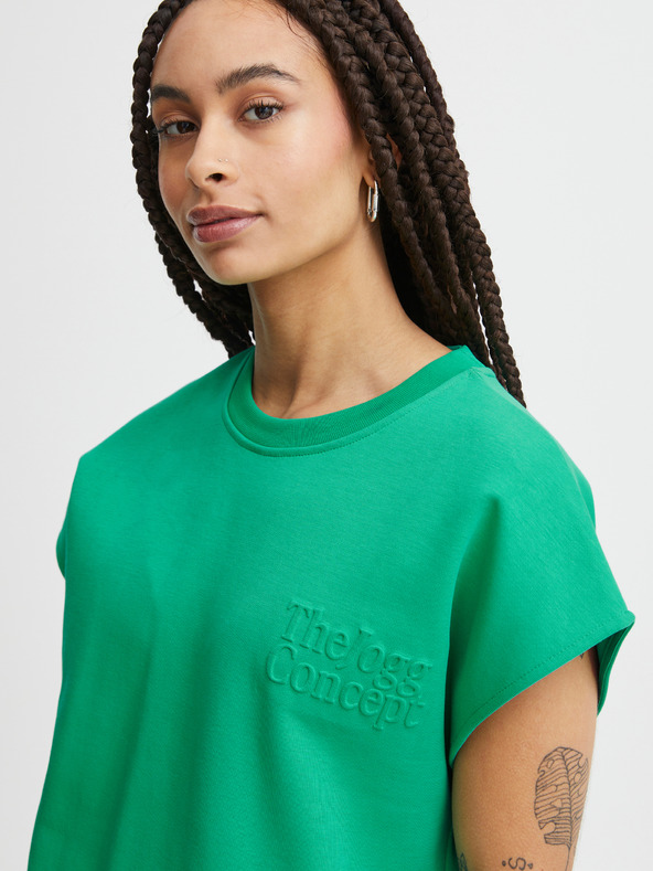 The Jogg Concept Zelena ženska majica The Jogg Concept