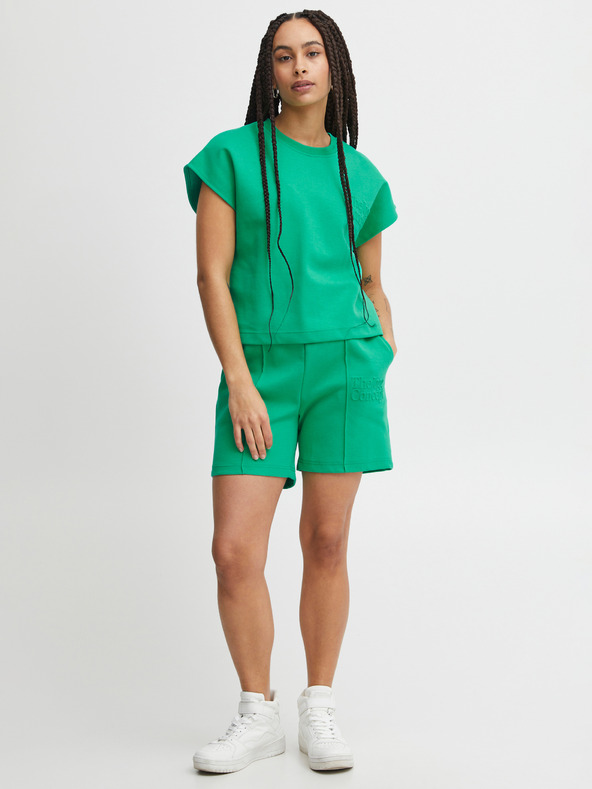 The Jogg Concept Zelena ženska majica The Jogg Concept